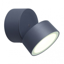 Lutec LED lámpatest , oldalfali , 11W , természetes fehér , fekete , kültéri , IP54 , LUTEC , TRUMPET kültéri világítás