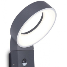 Lutec LED lámpatest , oldalfali , 14W , meleg fehér , fekete , kültéri , mozgásérzékelős, IP54... kültéri világítás