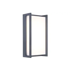 Lutec Qubo sötétszürke LED kültéri fali lámpa (LUT-5193001118) LED 1 izzós IP54 kültéri világítás