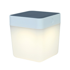 Lutec Table Cube Solar Led Hordozható 1 Light Silver világítás