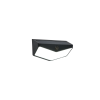 Lutec Wings matt fekete napelemes LED kültéri fali lámpa (LUT-6915101330) LED 1 izzós IP44