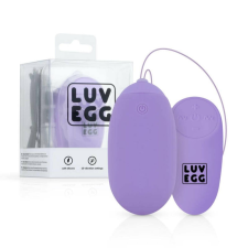 LUV EGG LUV EGG XL - akkus, rádiós vibrációs tojás (lila) szexjáték