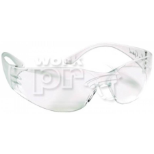 Lux Optical® Védőszemüveg Pokelux 24mm vastag ívelt polikarbonát karc/páramentes víztiszta védőszemüveg