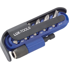 LUX-TOOLS LUX bitkészlet 11 részes barkácsgép tartozék