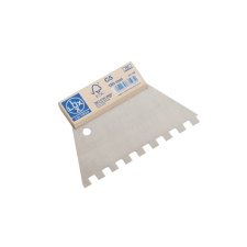 LUX-TOOLS LUX Classic fogazott glettvas, 10 mm x 10 mm kőműves és burkoló szerszám