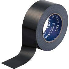 LUX-TOOLS LUX szövetszalag 50 mm x 50 m fekete ragasztószalag és takarófólia