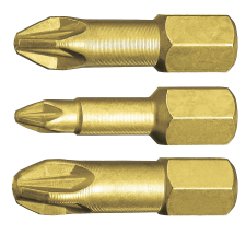 LUX-TOOLS LUX torziós bit készlet PZ1 PZ2 PZ3 barkácsgép tartozék