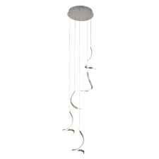 Luxera -18200 TRANI Nikkel Színű Függeszték LED 40W IP20 világítás