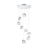 Luxera -62433 MALCOLM Króm Színű Függeszték LED 64W IP20