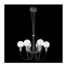 Luxera 64400 - Csillár zsinóron ABRAZO 6xE14/40W/230V világítás