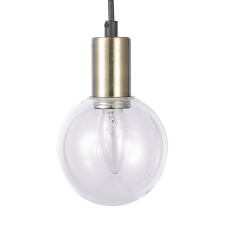 Luxera Abrazo antik réz-átlátszó függesztett lámpa (LUX-64401) E14 1 izzós IP20 világítás