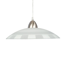 Luxera Lighting Plate függeszték e27/60w üveg ø45cm - Prezent világítás