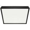 Luxera s.r.o. Szögletes mennyezeti LED lámpa 30 W LED modul, hidegfehér, fekete - Lenys Emithor 49055