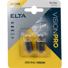 LUXLINE spol. s r.o. Elta Vision Pro 12V R10W jelzőizzó, 2db/bliszter autó izzó, izzókészlet
