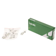 LUXLINE spol. s r.o. Lucas Standard 12V W5W jelzőizzó 10db/csomag autó izzó, izzókészlet