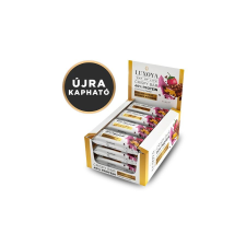 LUXOYA - CRISPY BAR 40% PROTEIN ROPPANÓS FEHÉRJE SZELETEK 12x45 g - Eper reform élelmiszer
