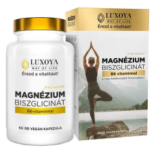 Luxoya Luxoya Fully Reacted Magnézium Biszglicinát 60db vitamin és táplálékkiegészítő
