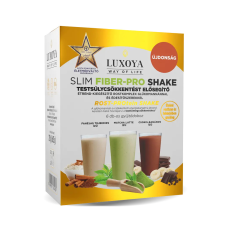 Luxoya Slim Fiber-Pro Shake mix - 3x2x35g vitamin és táplálékkiegészítő