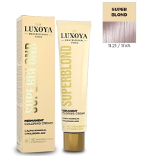  Luxoya SuperBlond 11.21/11VA 60ml Extra világosító hajfesték hajfesték, színező