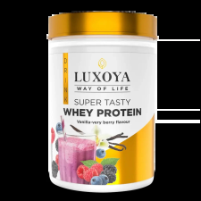 Luxoya Tejsavó koncentrátum italpor 450 g PET - Eper-Fehér csokoládé ízű reform élelmiszer