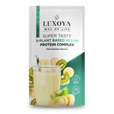 Luxoya vegán fehérje italpor 30 g - Kivi-banán ízű vitamin és táplálékkiegészítő