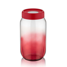 Luxplastic IRIS C-00426 Rainbow piros üveg tároló 1.000ml konyhai eszköz
