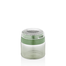Luxplastic Iris c-00493 rainbow zöld reszel&#337; üveg tárolóval 300ml konyhai eszköz
