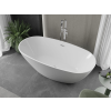 Luxury Eris szabadon álló fürdökád akril  155 x 80 cm, fehér - 53441558000 Térben álló kád
