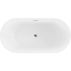 Luxury Flavia szabadon álló fürdökád akril  150 x 75 cm, fehér - 54031507500 Térben álló kád
