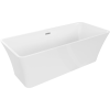Luxury Tonia szabadon álló fürdökád akril  170 x 75 cm, fehér,  leeresztö  króm - 52171707500 Térben álló kád