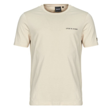 Lyle & scott Rövid ujjú pólók Embroidered T-Shirt Bézs EU XS