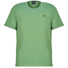 Lyle & scott Rövid ujjú pólók Slub T-Shirt Zöld EU M férfi póló