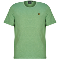 Lyle & scott Rövid ujjú pólók Slub T-Shirt Zöld EU XL