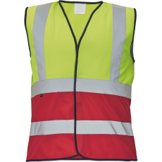  LYNX DUO HV mellény sárga/piros XXL