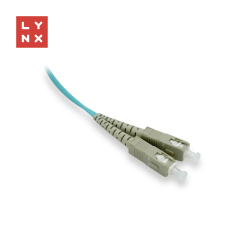 LYNX Fiber Optic SC Összekötő Kék 1m LX-DPX-SC/SC-OM3-1 kábel és adapter
