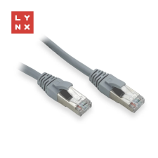 LYNX UTP CAT5E Összekötő Szürke 15m LX-FTP5E-150-GREY kábel és adapter