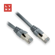 LYNX UTP CAT6 Összekötő Szürke 1m LX-FTP6-010-GREY kábel és adapter