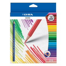 Lyra Színes ceruza lyra osiris 24 db/készlet 2521240 színes ceruza