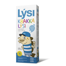 Lysi Tőkehalmáj-olaj gyerekeknek - 240ml vitamin és táplálékkiegészítő