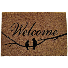 M.A.T. Group rohož PVC + kokos 40 × 60 cm Welcome lakástextília