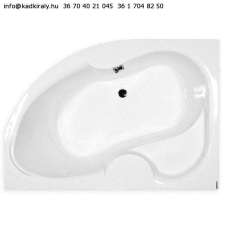  M-acryl Azalia 170*105 aszimetrikus kád kád, zuhanykabin