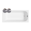 M-acryl Mira Slim egyenes kád 180x80 ajándék kádlábbal