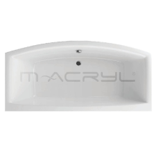 M-acryl Relax 190x90 különleges akril kád, 240l - 2 személyes kád kád, zuhanykabin