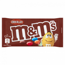  M&amp;M&#039;s tejcsokoládés drazsé cukorbevonattal 45 g csokoládé és édesség