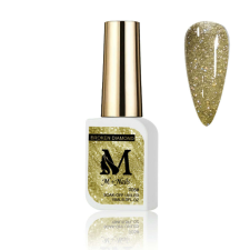 M+ beauty Broken Diamond UV gél lakk - 005 Citromsárga lakk zselé