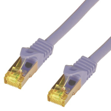 M-CAB 3726 S/FTP CAT7 Patch kábel 0.25m Szürke kábel és adapter