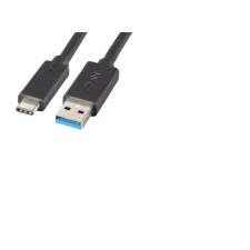 M-CAB 7200449 USB 3.1-A apa - USB-C apa Prémium adatkábel 0.5m - Fekete (7200449) kábel és adapter