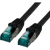 M-CAB CAT6A SFTP RJ45 LSZH 5M BK 10GBIT PATCH CABLE CU SHIELDED (3906)