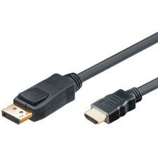 M-CAB M-CAB DisplayPort HDMI Átalakító Fekete 3m 7003468 audió/videó kellék, kábel és adapter