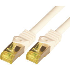 M-CAB S/FTP CAT7 kábel 25m - Fehér kábel és adapter